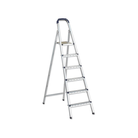 Scara Metalica ZLN 1183 , 6 Trepte + platforma cu sistem antialunecare