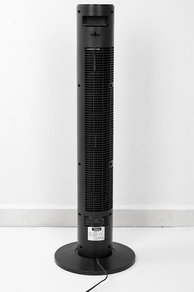 Ventilator turn Zilan ZLN-3901, Temporizator 12 ore, Termometru, Telecomanda, 3 viteze, 4 moduri de ventilatie, Putere 45W