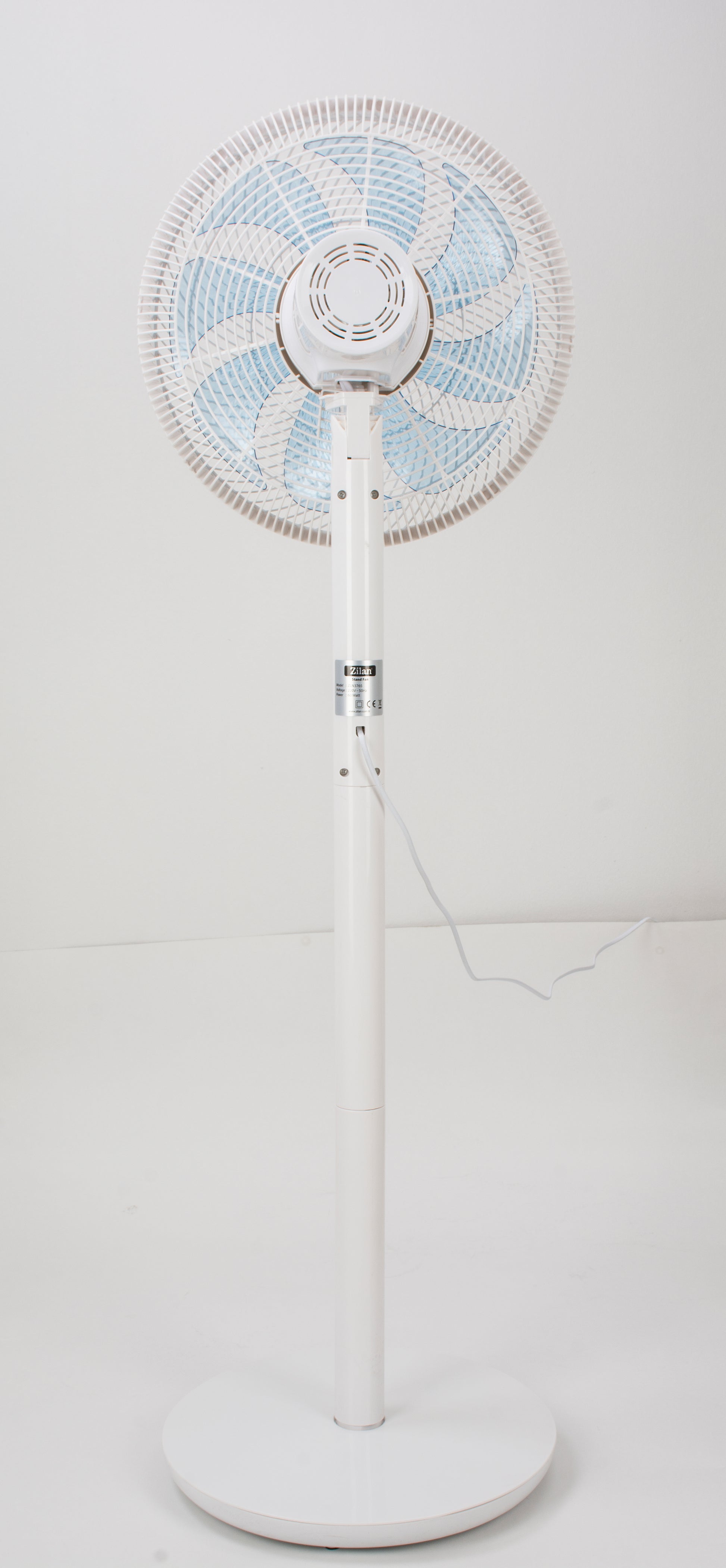 Ventilator cu picior 3IN1 ZILAN ZLN-3765, Telecomanda, Putere 60W, 9 viteze, Oscilatie orizontala, Unghi inclinare reglabil