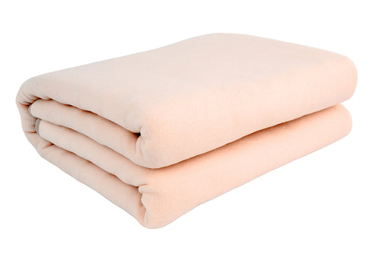 Patura ZLN-4114 crem cu incalzire electrica Soft Polar Fleece, 150X80 cm, 60 W, Temporizator 1-10 ore, ZILAN , Crem