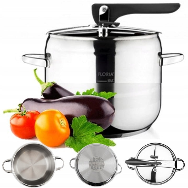 Oala sub presiune inox FLORIA ZLN-4627, Capacitate 5L