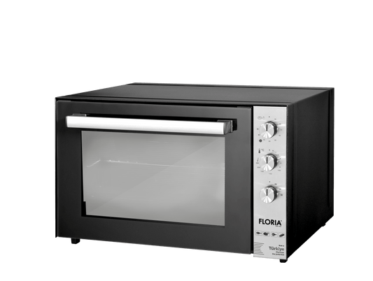 Cuptor electric Floria ZLN-3741, Capacitate 70L, Putere 2000W, Geam dublu, Temporizator 90 min, Temperatura maxima 230 grade celsius