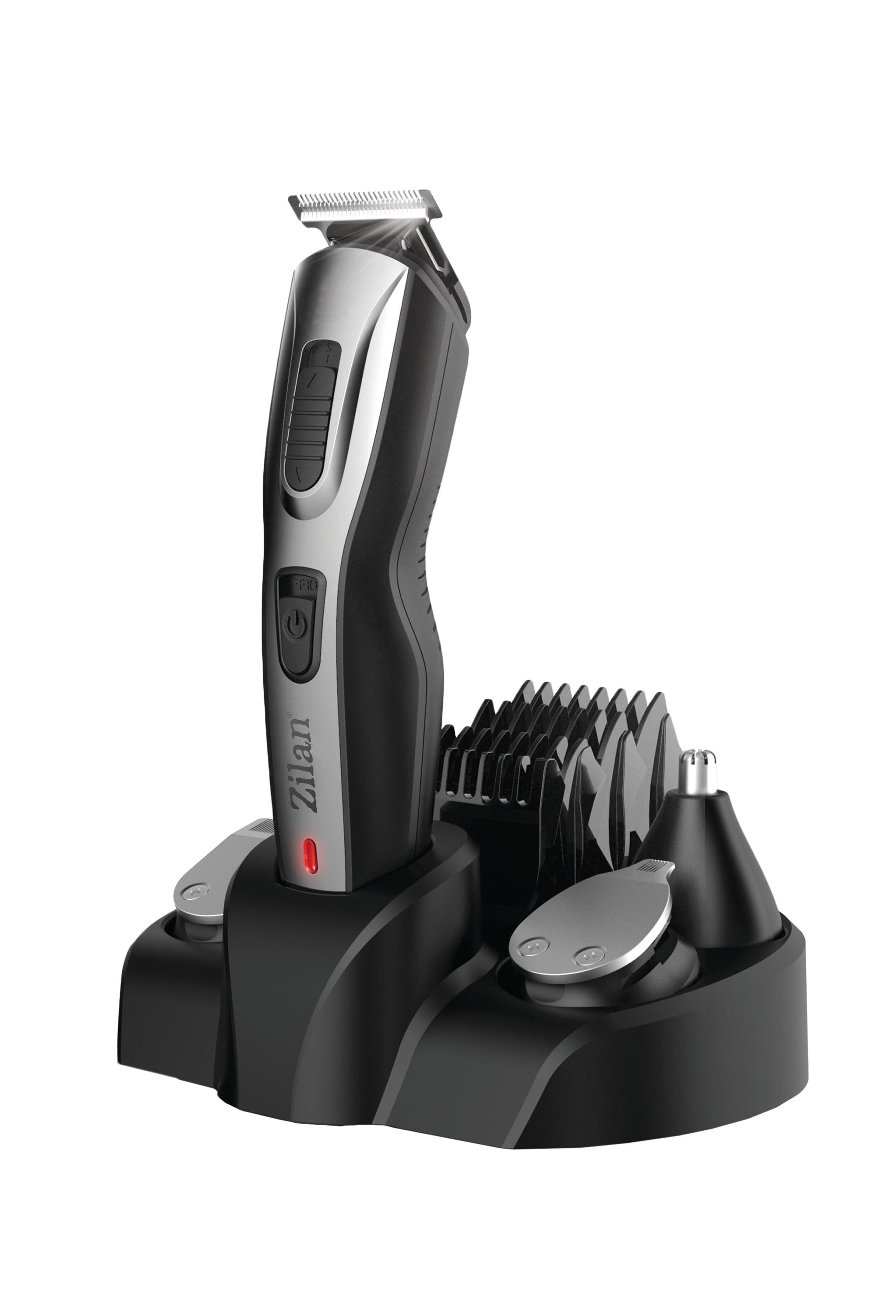 Aparat tuns facial si corporal 5in1, Zilan ZLN-3857, Acumulator reincarcabil + Stand de sustinere si incarcare