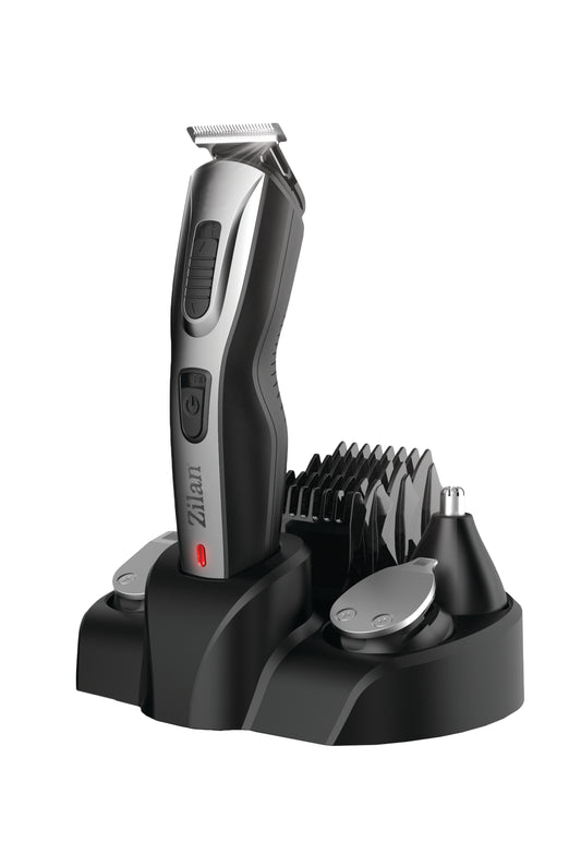 Aparat tuns facial si corporal 5in1, Zilan ZLN-3857, Acumulator reincarcabil + Stand de sustinere si incarcare