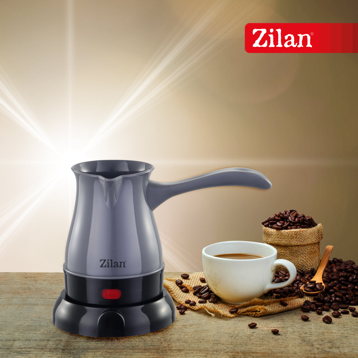Ibric electric Zilan ZLN0189 Mov , Putere 600W, Capacitate 6 cesti