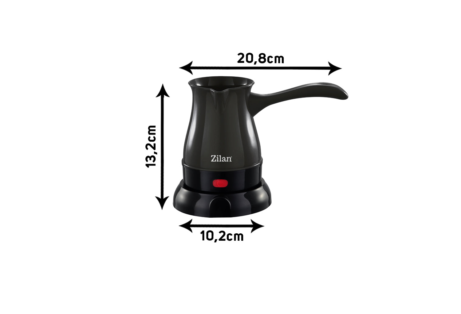 Ibric electric Zilan ZLN0188,Negru Putere 600W, Capacitate 4 cesti,