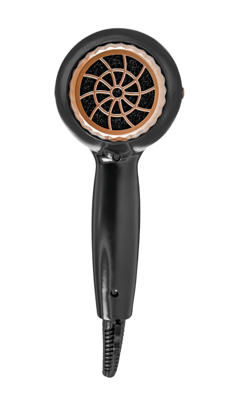 Uscator de par Zilan ZLN-1239, 2200 W,  3 Trepte temperatura, 3 Viteze, Concentrator, Difuzor, Negru