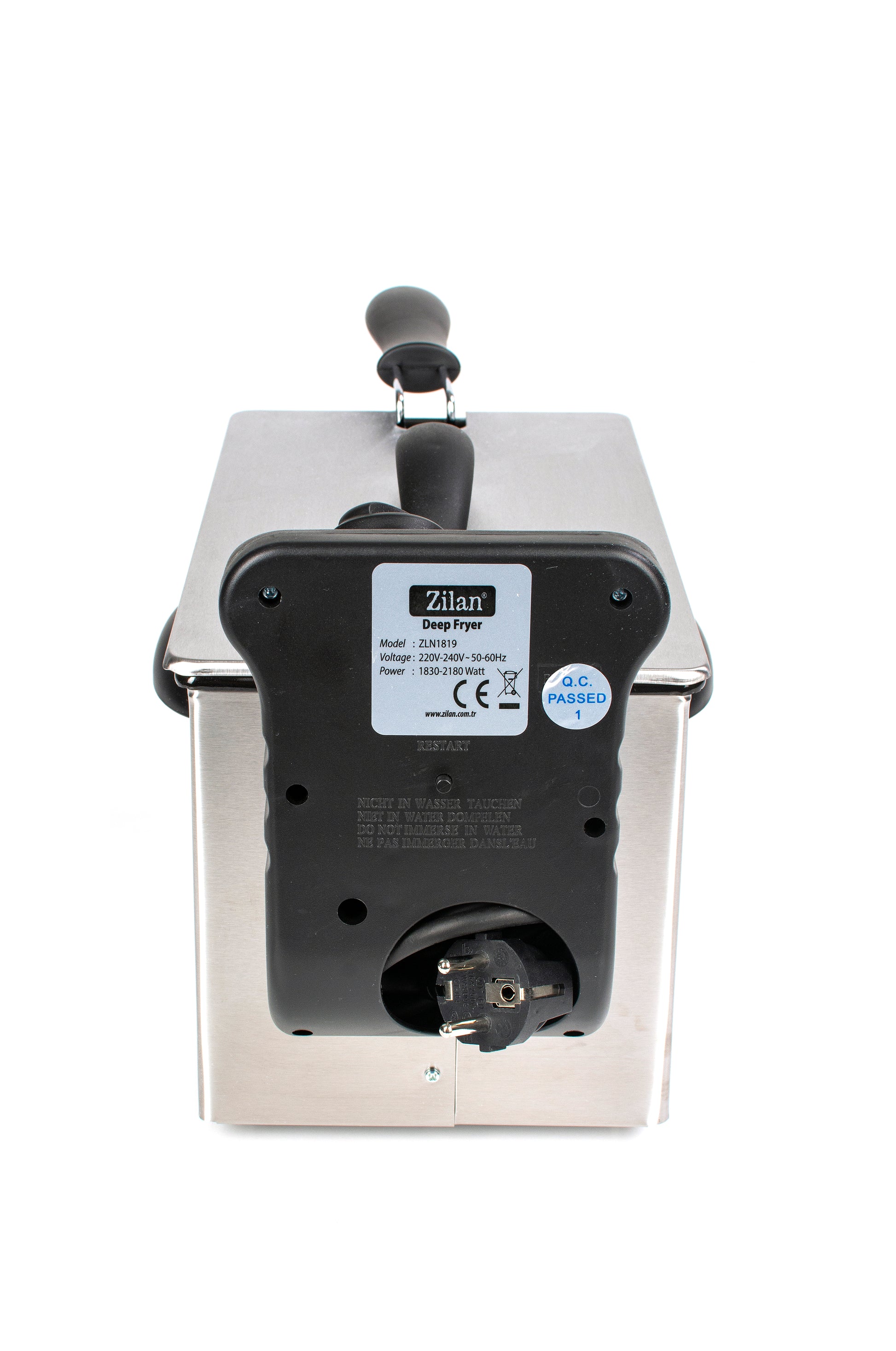 Friteuza Zilan ZLN-1819 din otel inoxidabil, capacitate 3 litri, protectie la supraincalzire
