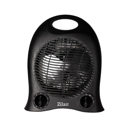 Aeroterma ZIlan ZLN-2236 Negru, 2000W, 2 nivele de putere + rece, protectie impotriva supraincalzirii