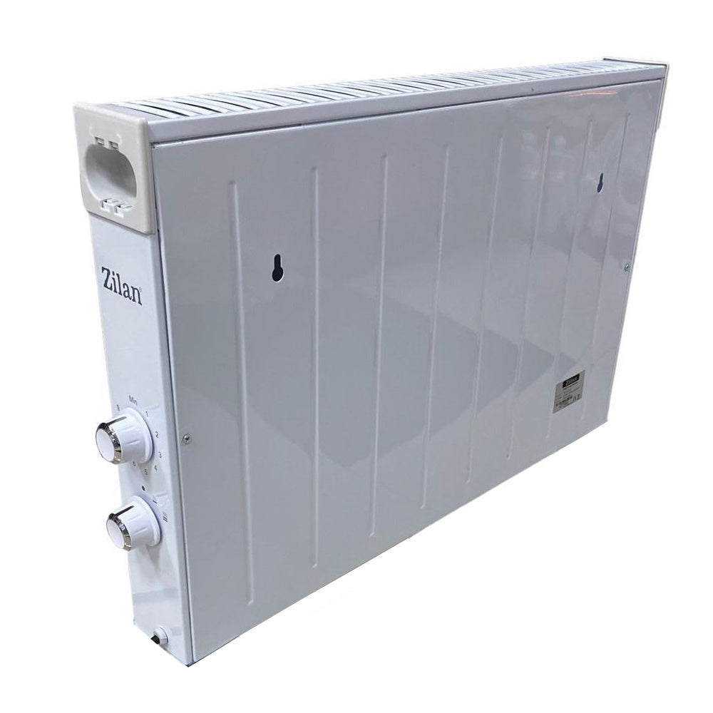 Convector electric Zilan ZLN2229 Alb, 2500W, incalzire pe suprafata de 20 m2, picioare stabile