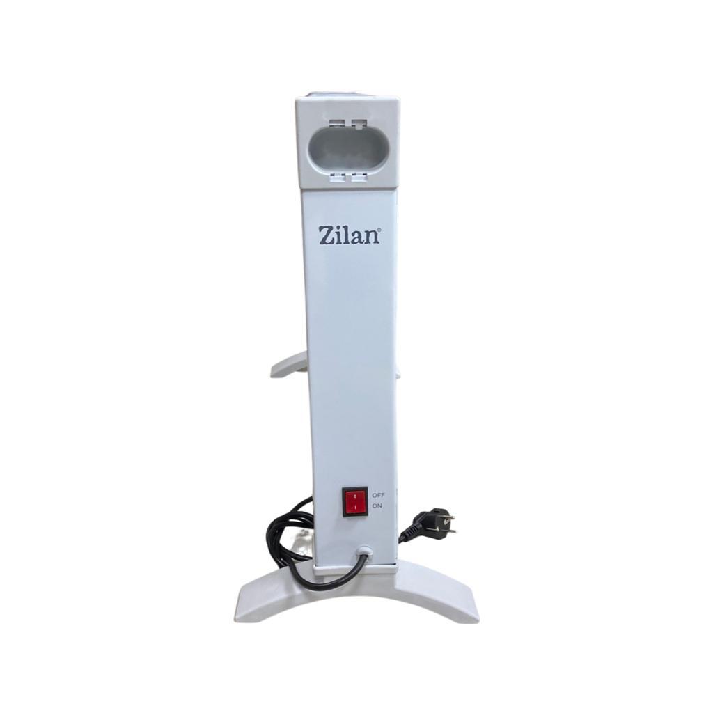 Convector electric Zilan ZLN2212 Alb, 2000W, incalzire pe suprafata de 20 m2, picioare stabile
