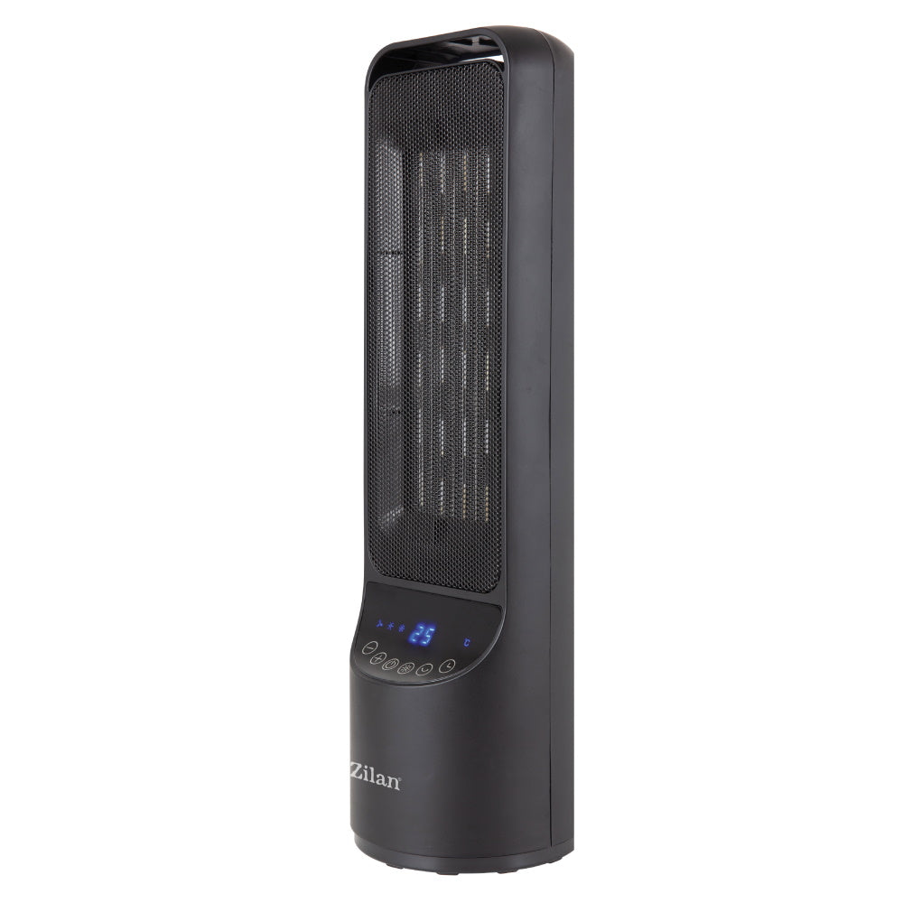 Aeroterma ceramica turn Zilan ZLN2052Negru, 2000W, timer 8H, siguranta la rasturnare