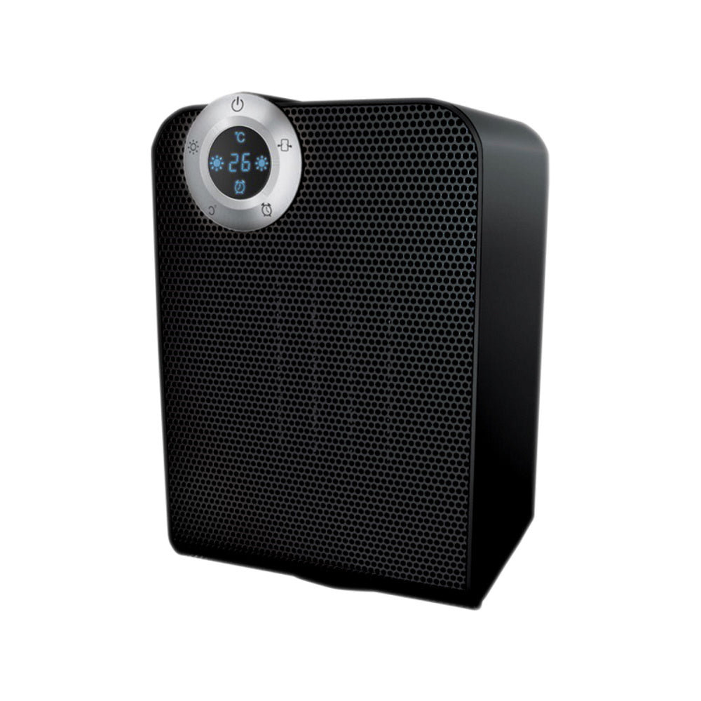Aeroterma ceramica Zilan ZLN2021 Negru, 1800W, motor din cupru, rezistenta la apa IPX1