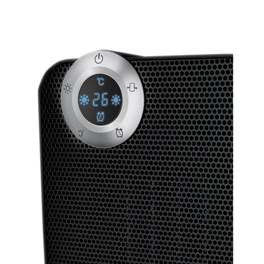 Aeroterma ceramica Zilan ZLN2021 Negru, 1800W, motor din cupru, rezistenta la apa IPX1