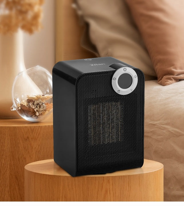 Aeroterma ceramica Zilan ZLN2021 Negru, 1800W, motor din cupru, rezistenta la apa IPX1