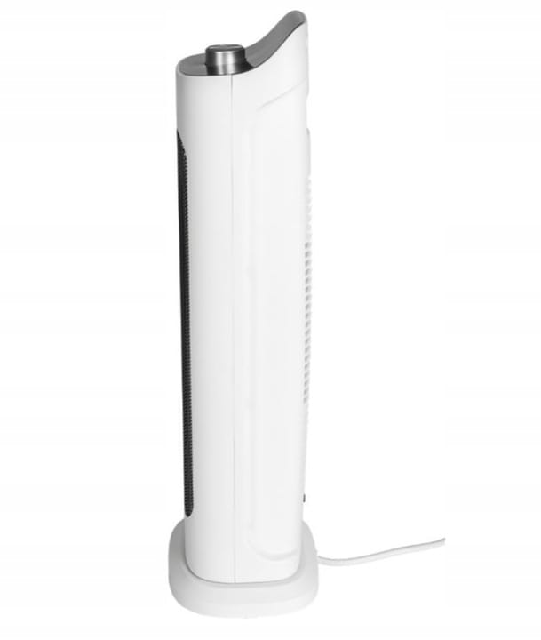 Aeroterma ceramica turn Zilan ZLN2038 Alb, 2000W, 2 trepte de viteza, termostat reglabil