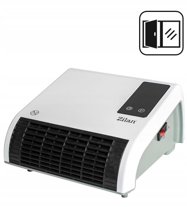 Aeroterma de perete Zilan ZLN2083 Alb, 2000W, display LED, senzori de ferestre deschise, programare saptamanala