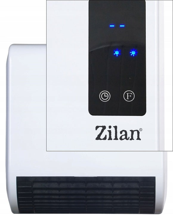 Aeroterma de perete Zilan ZLN2083 Alb, 2000W, display LED, senzori de ferestre deschise, programare saptamanala