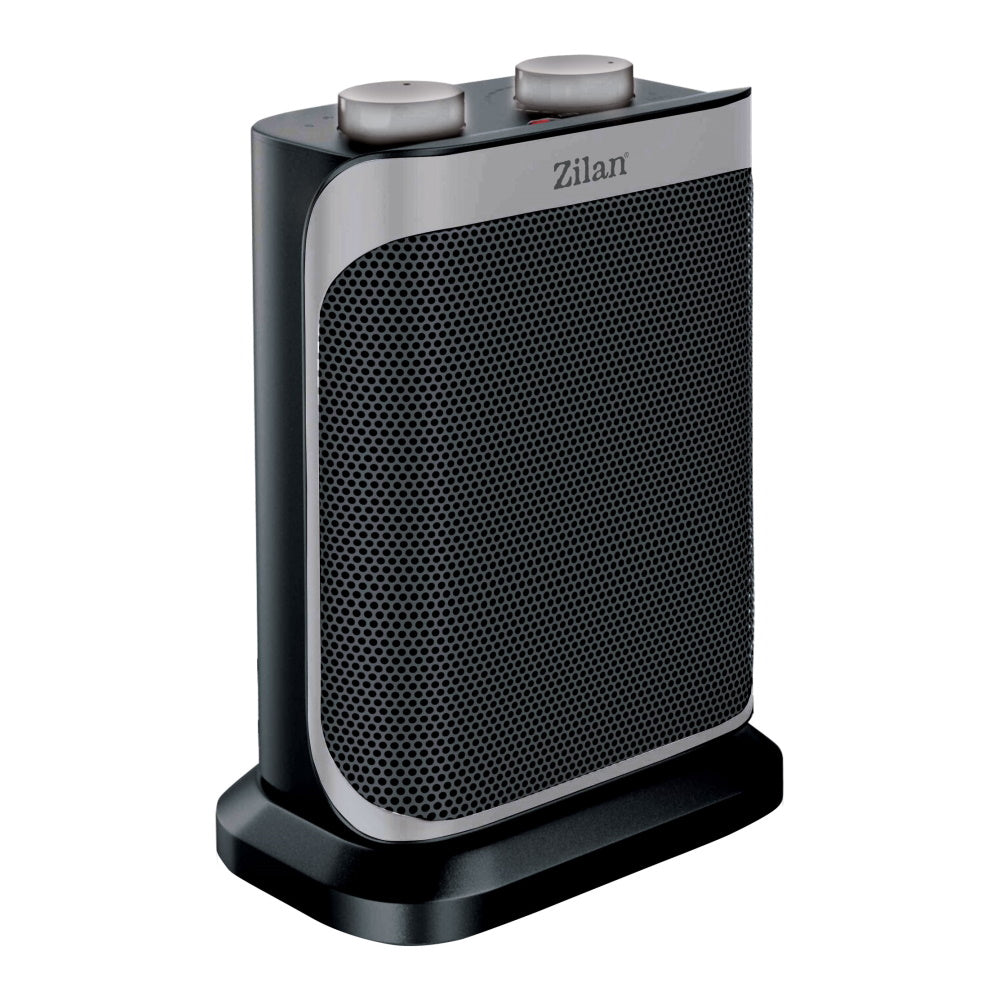 Aeroterma ceramica Zilan ZLN2014, 1500W, 2 nivele de incalzire, temperatura reglabila, siguranta la cadere
