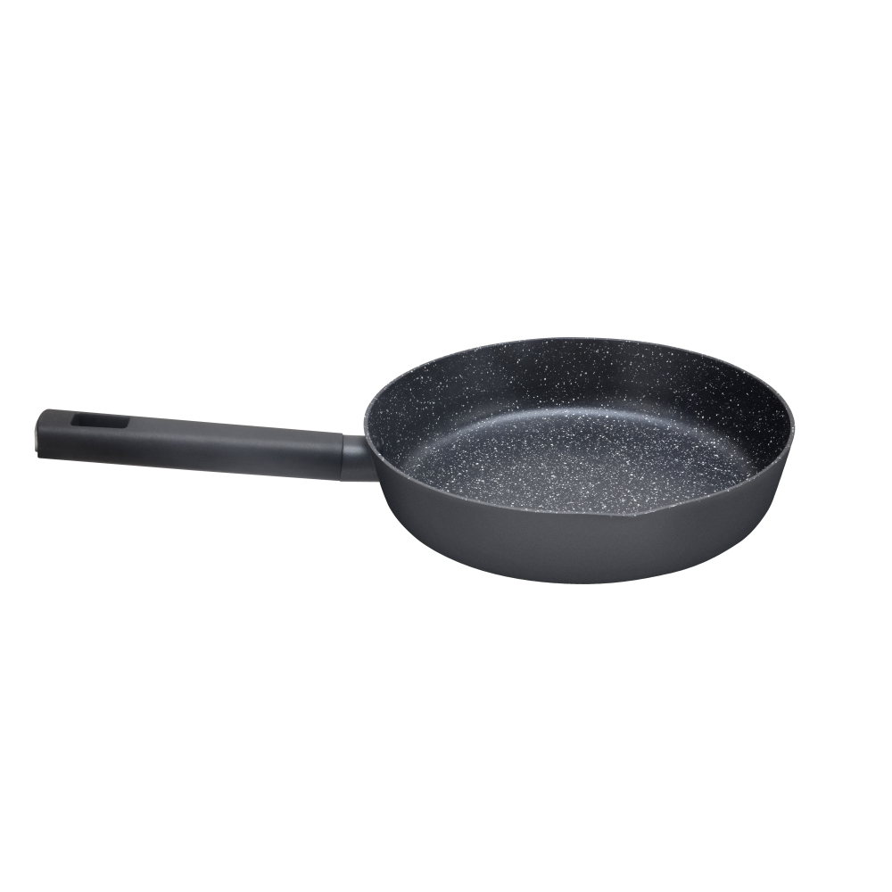 Set de oale Zilan ZLN0959 Negru, cu 7 piese, invelis din marmura si manere fine la atingere