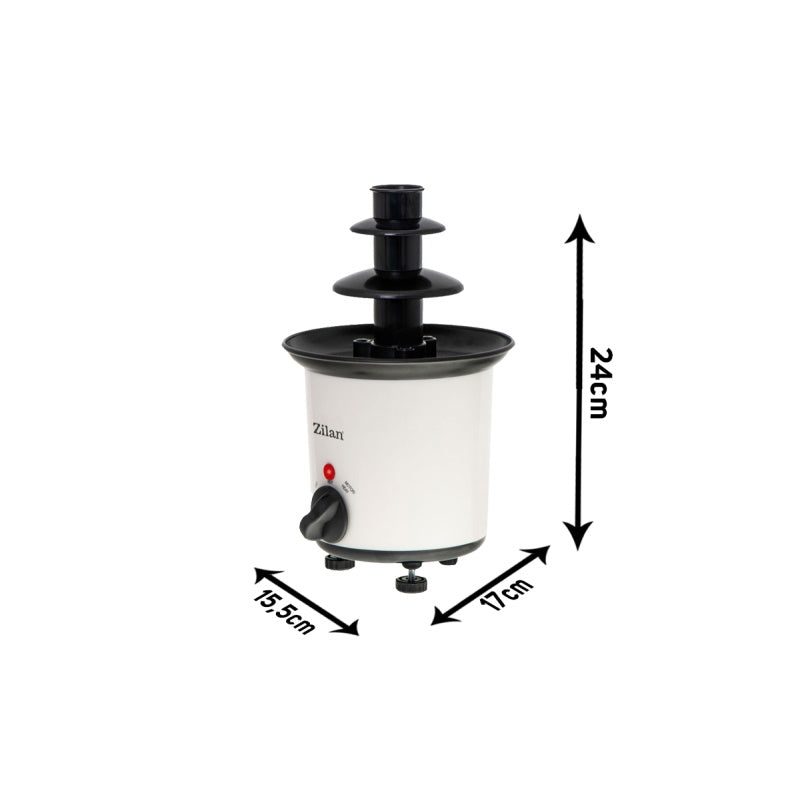 Fantana de ciocolata Zilan ZLN2144 Alba, 30W, capacitate 200ml