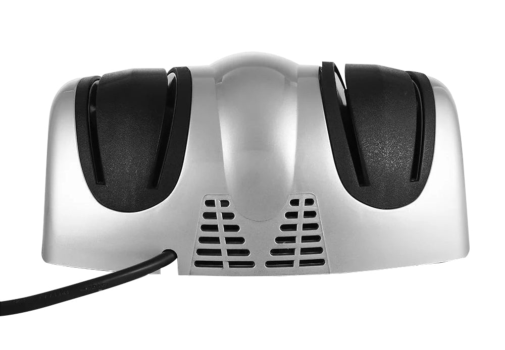 Ascutitor de cutite electric Zilan ZLN2168 Gri, cu doua nivele de ascutire, 40W, usor de curatat