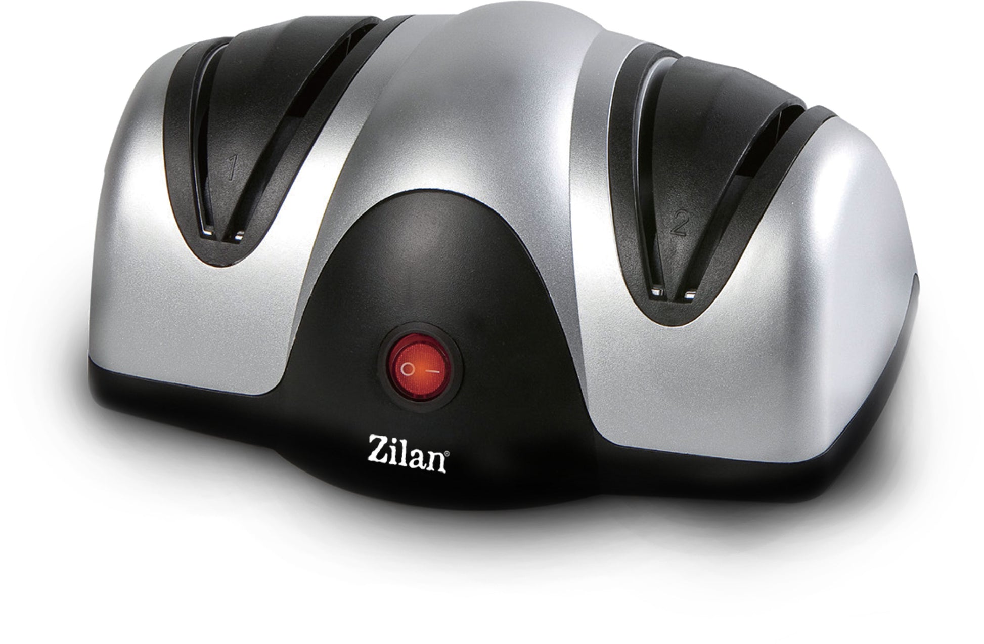 Ascutitor de cutite electric Zilan ZLN2168 Gri, cu doua nivele de ascutire, 40W, usor de curatat