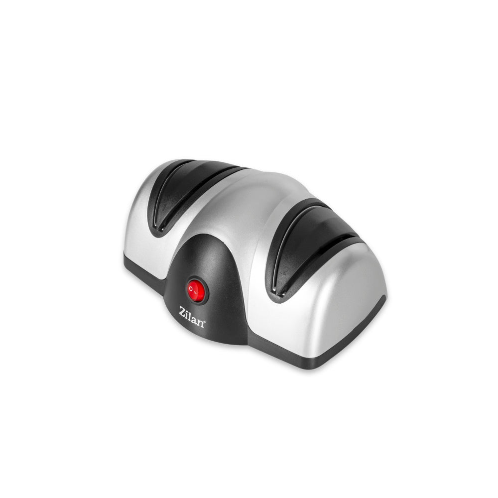 Ascutitor de cutite electric Zilan ZLN2168 Gri, cu doua nivele de ascutire, 40W, usor de curatat