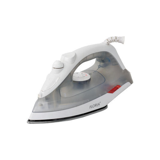 Fier de calcat Floria ZLN2878 Gri,1600W, talpa ceramica, temperatura reglabila