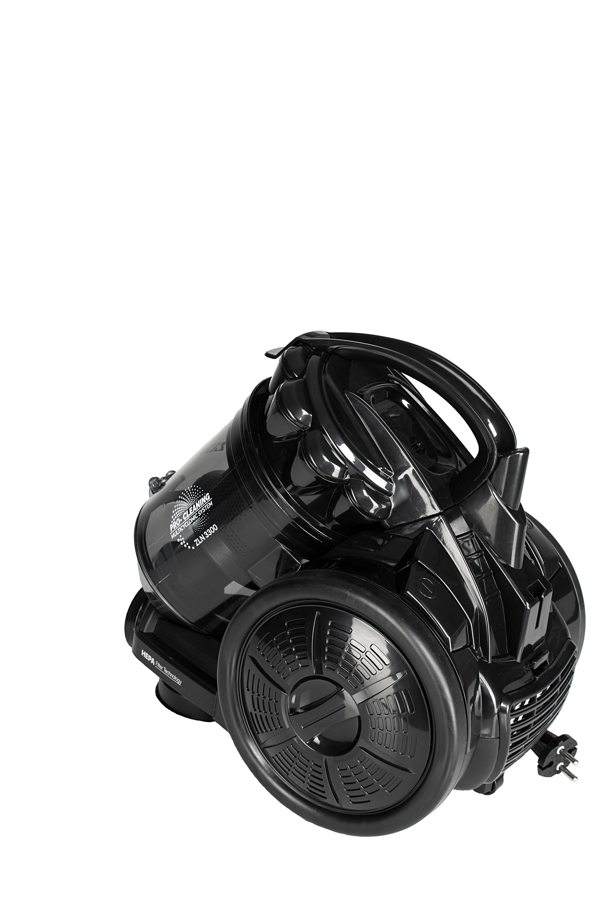 Aspirator fara sac Zilan ZLN3300 Negru, 700W, filtru HEPA 13 si control flux de aer pe maner