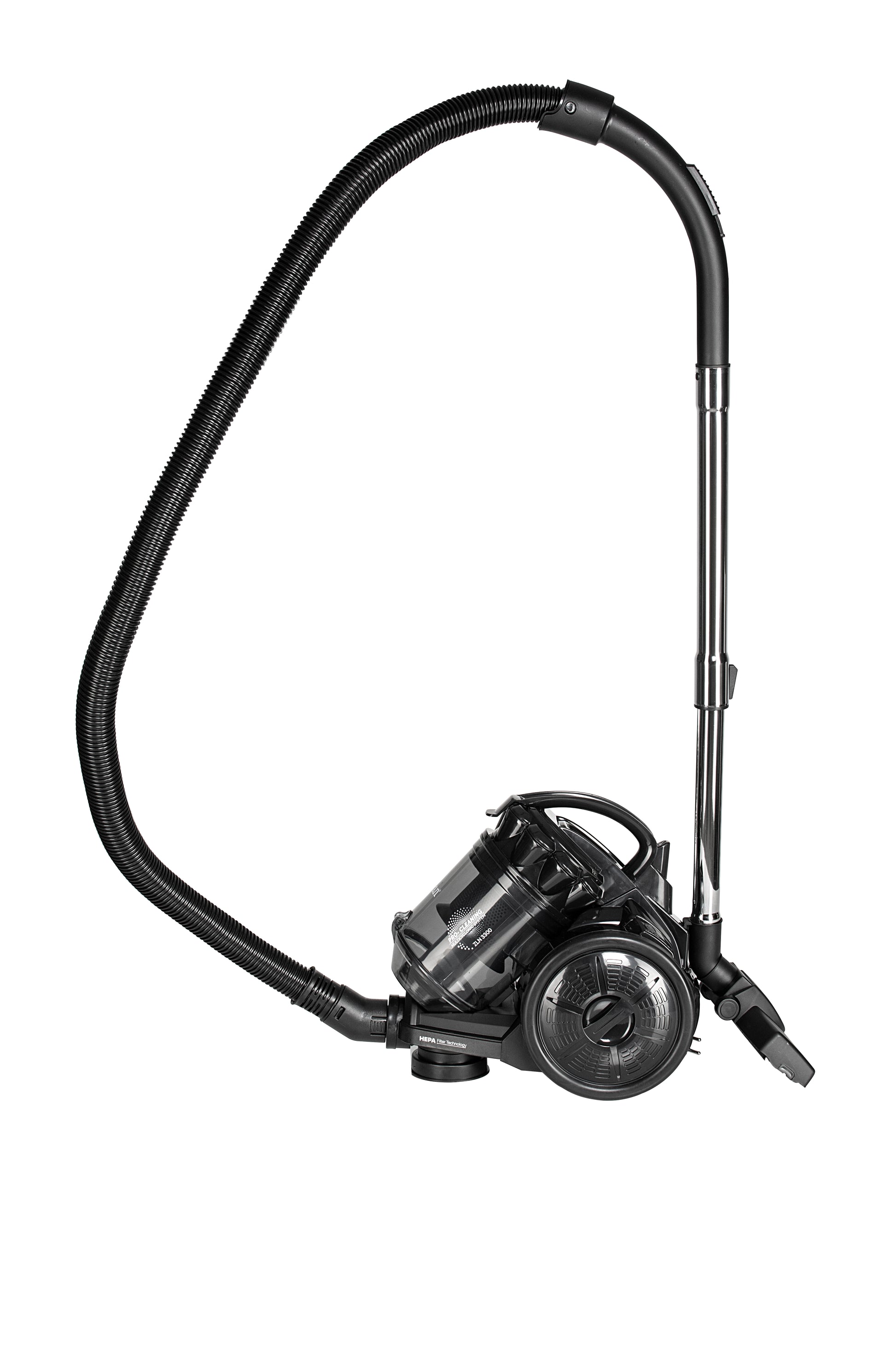 Aspirator fara sac Zilan ZLN3300 Negru, 700W, filtru HEPA 13 si control flux de aer pe maner