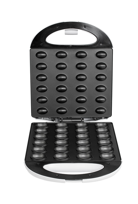 Aparat pentru preparat nuci Zilan ZLN2809 ALB, 24 jumatati sau 12 nuci intregi, 1600W, indicator luminos, Placi Neaderente
