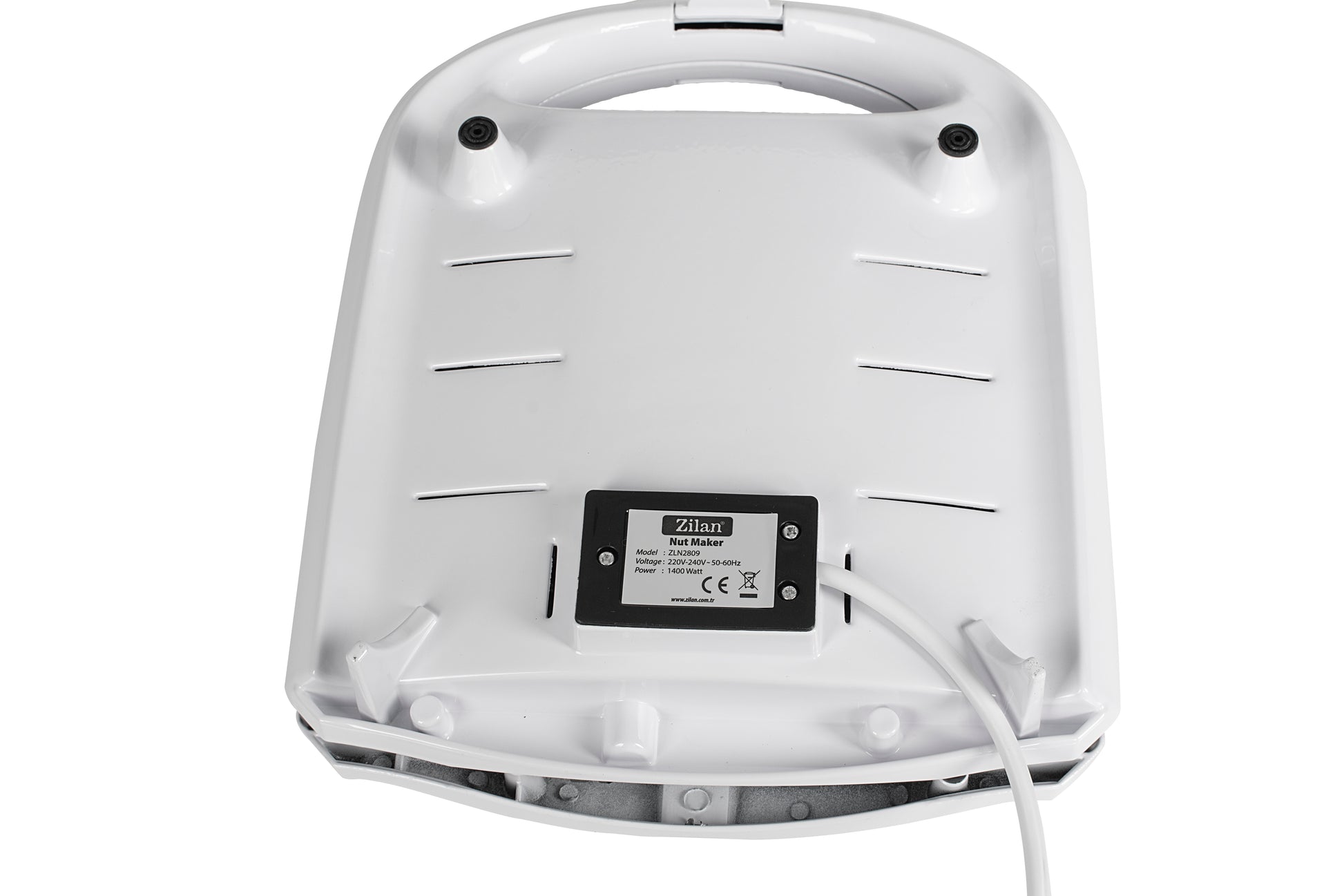 Aparat pentru preparat nuci Zilan ZLN2809 ALB, 24 jumatati sau 12 nuci intregi, 1600W, indicator luminos, Placi Neaderente