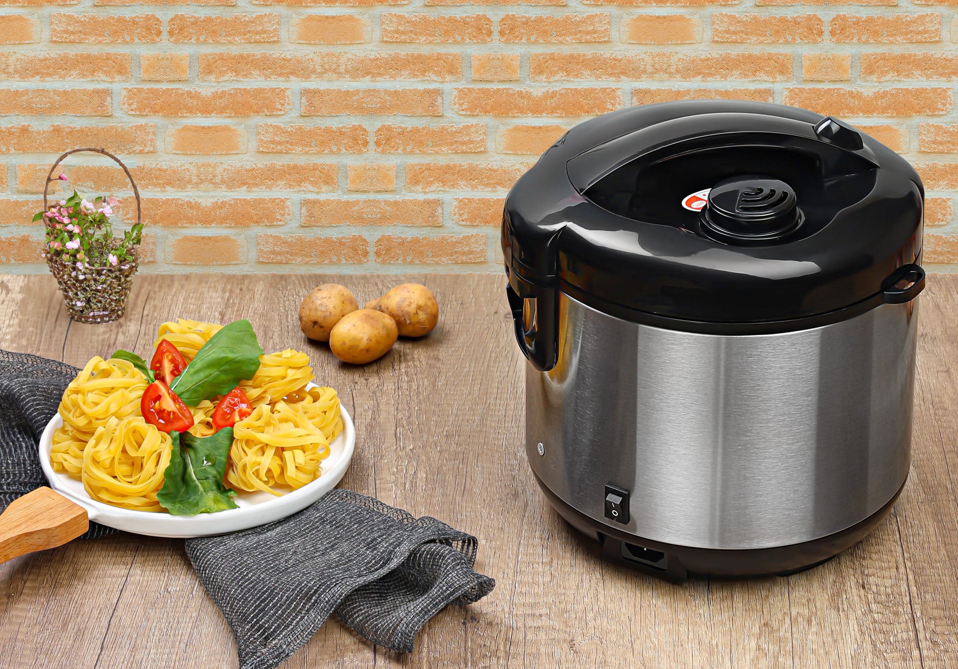 Aparat de gatit Zilan ZLN2793 2 in 1 pentru gatit orez si alimente la abur, capacitate 1.5L, 500W