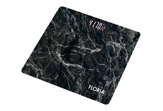 Cantar electronic de persoane Floria ZLN1970 Negru, ecran LCD, capaitate maxima 150 kg