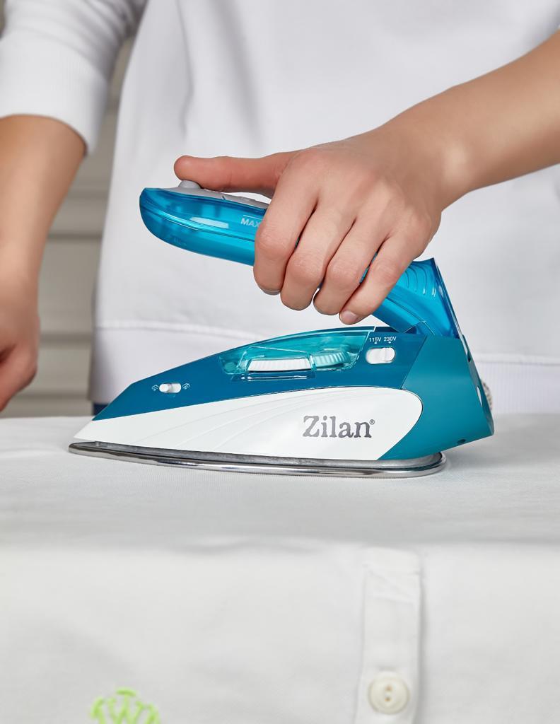 Fier de calcat Zilan ZLN4223 Verde, Putere 1100W, termostat ajustabil