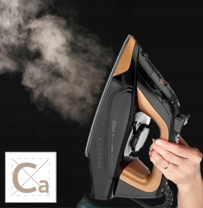 Fier de calcat profesional Aurum, Zilan ZLN4247, putere 3000W, auto-oprire, functie de auto-curatare