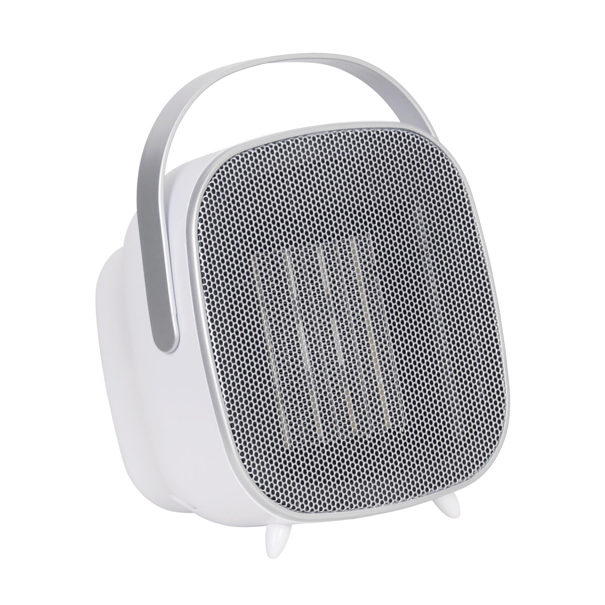 Aeroterma ceramica Zilan ZLN5671 Alba, cu maner de portabilitate, putere 1500W, timer