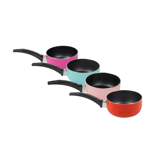 Cratita de lapte Floria ZLN0393, diamentru de 12 cm, aluminiu, antiaderent