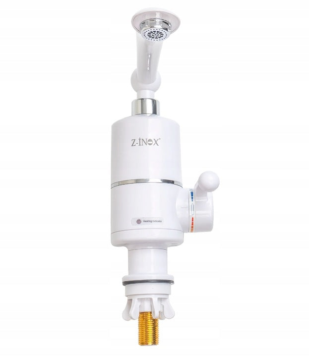 Robinet electric Z-Inox ZLN5473 Alb, incalzire instanta, putere 3000W, inox