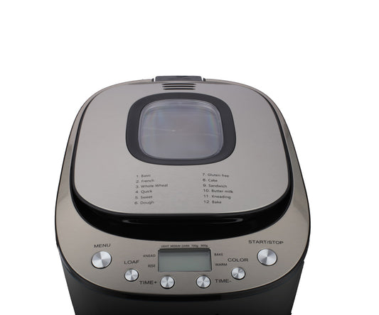 Masina de facut paine Zilan ZLN5213 Negru, putere 550W, ecran digital, coacere ajustabila