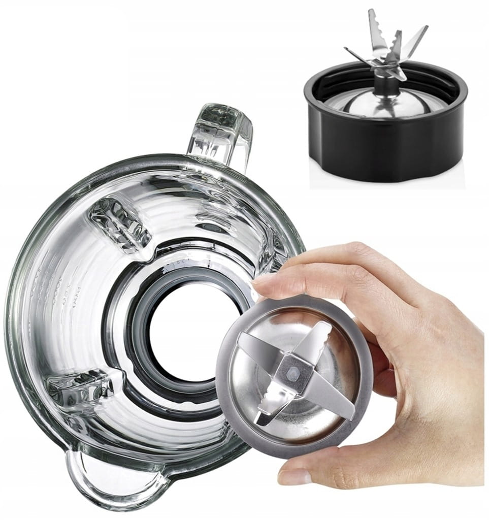 Blender Zilan ZLN5596 Inox, putere 1400 W, capacitate 1.75L, viteza ajustabila