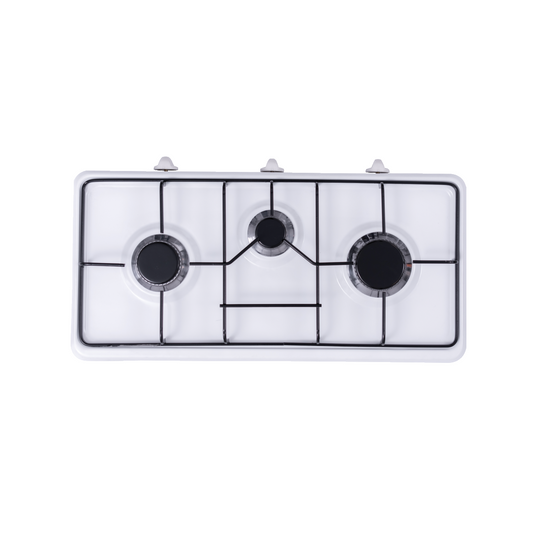 Aragaz cu 3 ochiuri Floria ZLN7139 Alb, alimentare GPL