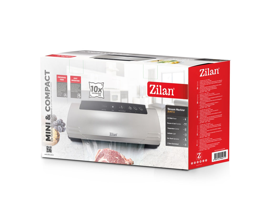 Aparat de vidat Zilan ZLN4711 Gri, 110 W, dimensiuni maxima de vidare de 30 cm