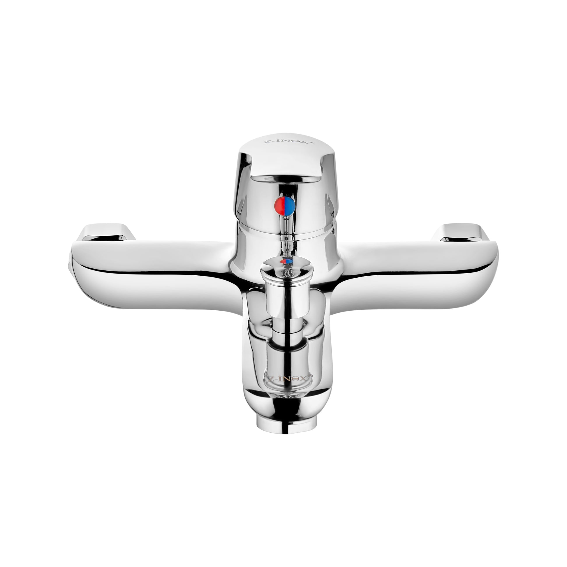 Baterie de cada Z-Inox ZLN8177 + furtun de 1.5 m + para dus, Argintiu
