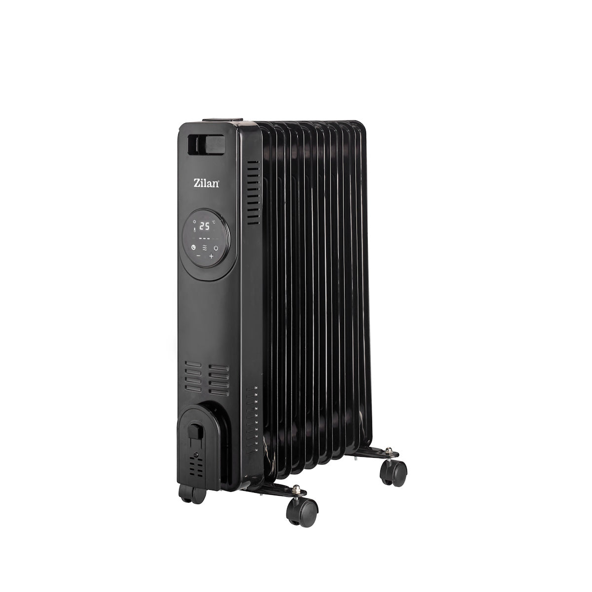 Calorifer Zilan ZLN8416 Negru cu 9 elementi, putere 2000W, indicator led