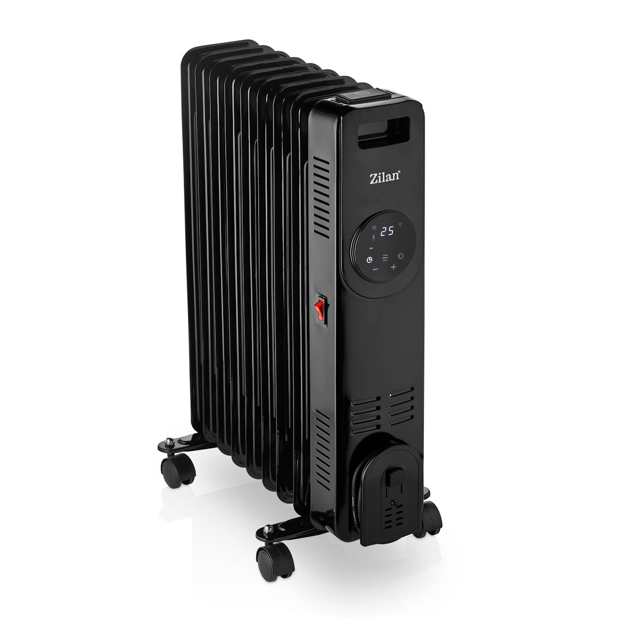 Calorifer Zilan ZLN8416 Negru cu 9 elementi, putere 2000W, indicator led