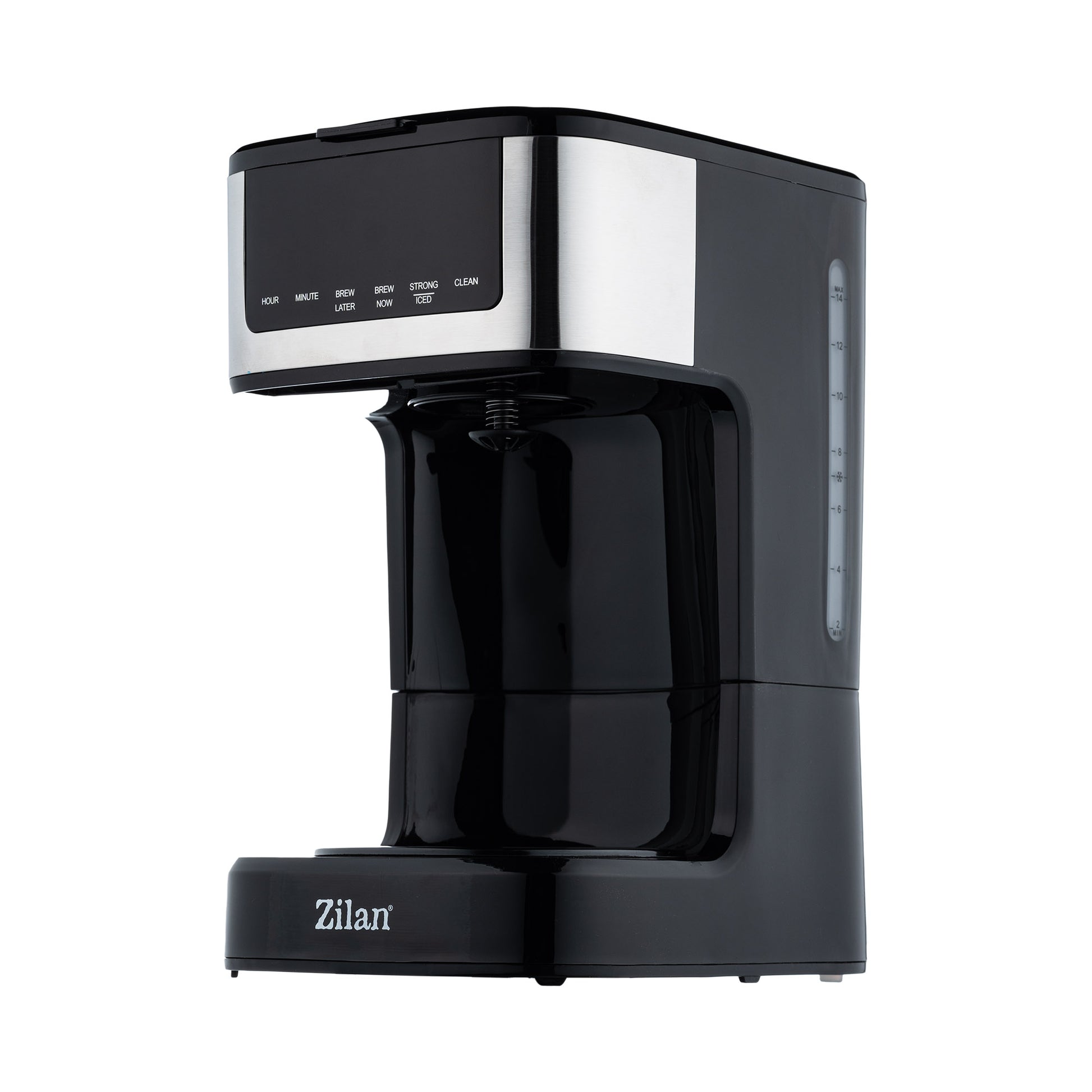 Cafetiera digitala Zilan ZLN9266, functie de preparare la o ora uterioara, auto curatare