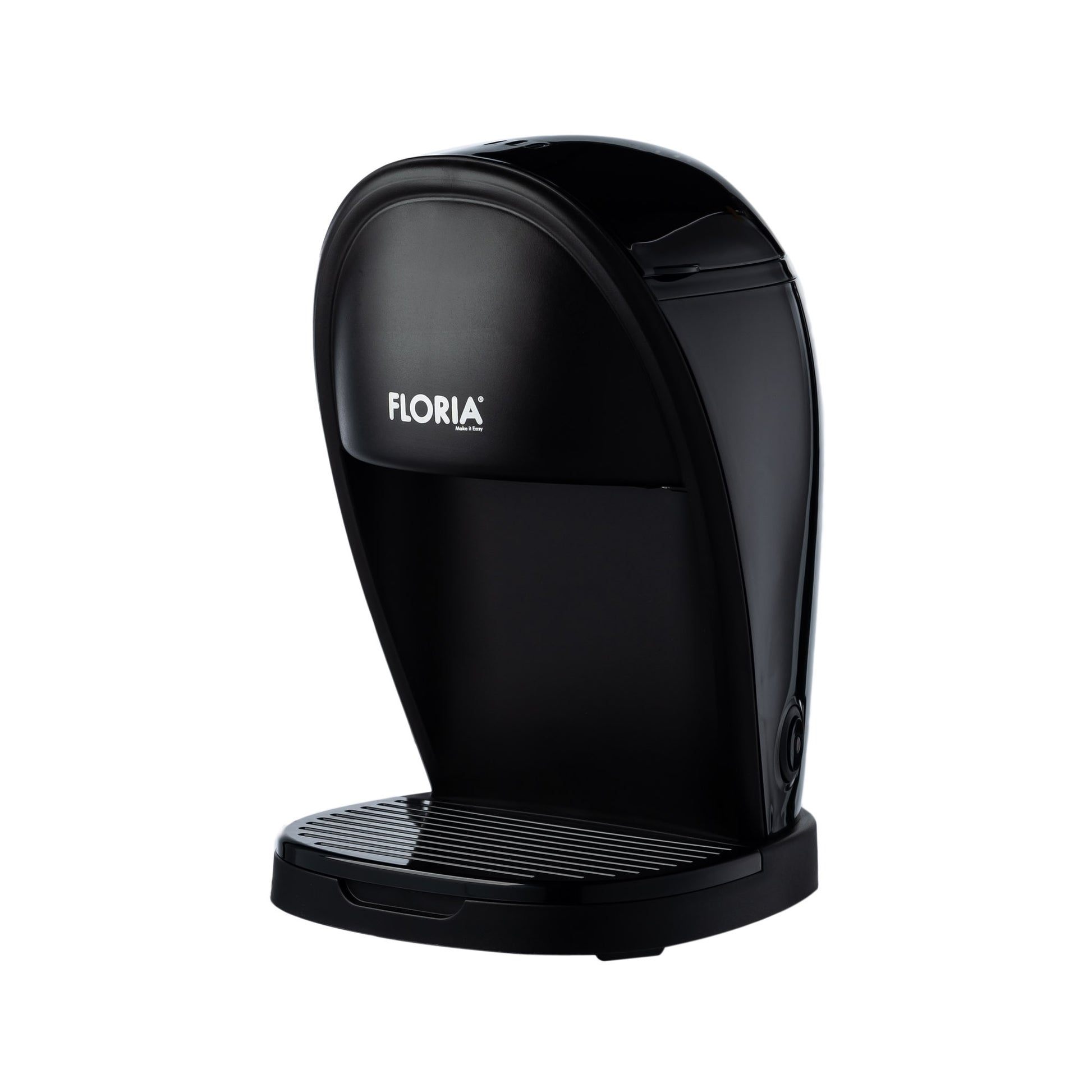 Aparat de facut cafea Floria ZLN9297, filtru de nailon, cupa pentru masurat, 2 cesti incluse, Negru