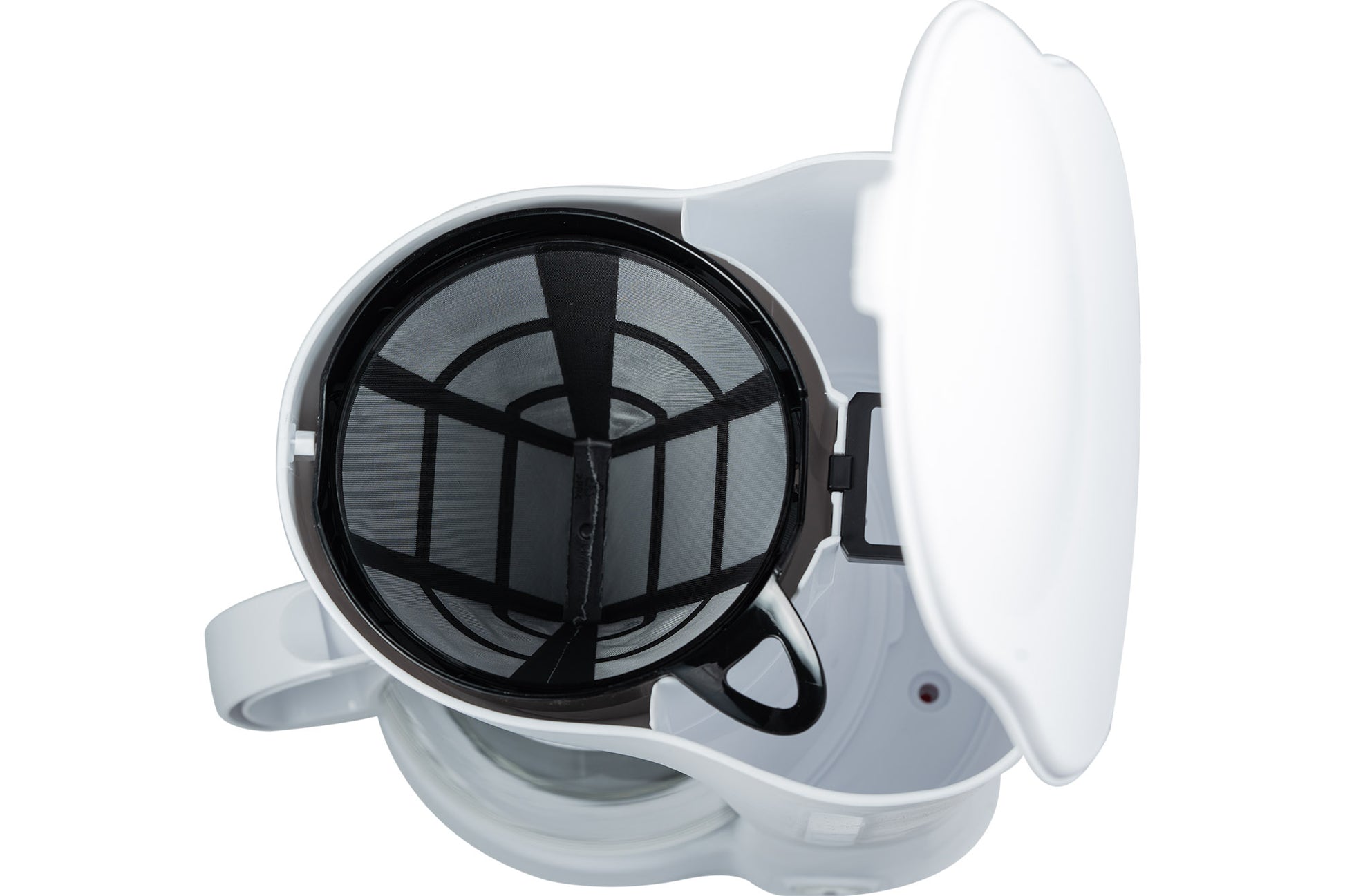 Aparat de facut cafea Floria ZLN9274 Alb, putere 600W, oprire automata, vas de 1.2 litrii